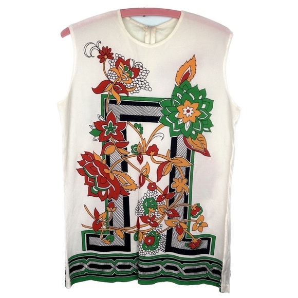 Vintage 🌸 70s Tropical Top/Tunic - Picture 1 of 1